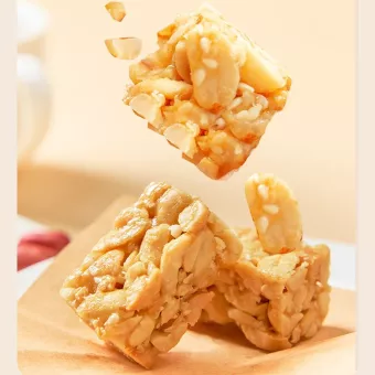 Geek-Bar Low-GI, High-Protein Peanut Brittle